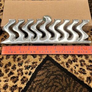 Beautiful silver, Jacob Rosenthal, Judea collection menorah. Brand new. In box